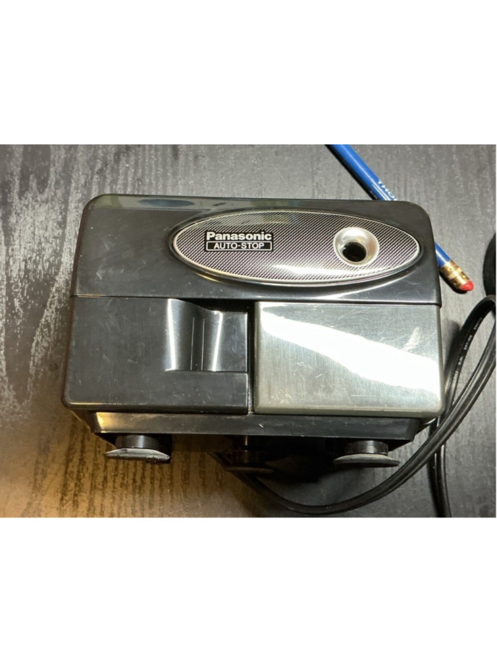 Panasonic KP-310 Black Portable Auto Stop Electric Pencil Sharpener., Tested.